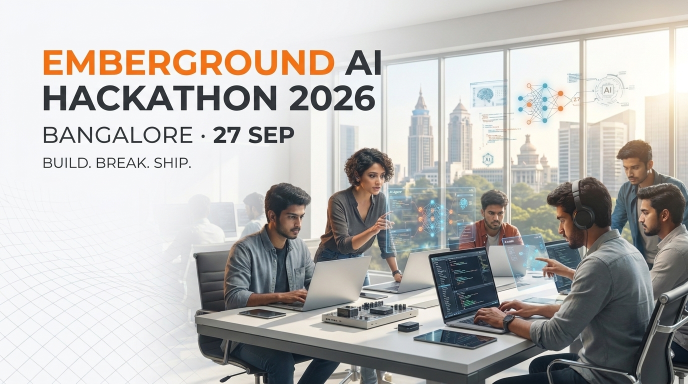 EmberGround AI Hackathon 2026 | Bangalore